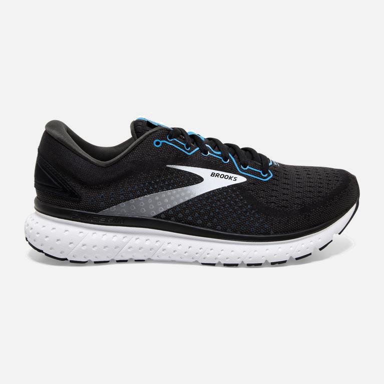 Brooks Glycerin 18 Road Løpesko Herre Verkkokauppa - Svart/Blå/Hvite - Norge (MDC705912)